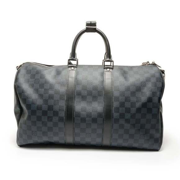 Louis Vuitton Black Damier Keepall Bandoulière 45 - Picture 2 of 9